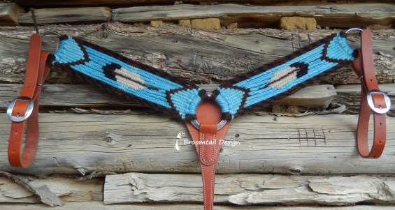 Custom ordered breastcollar