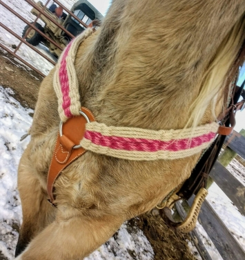 Double woven roper collar