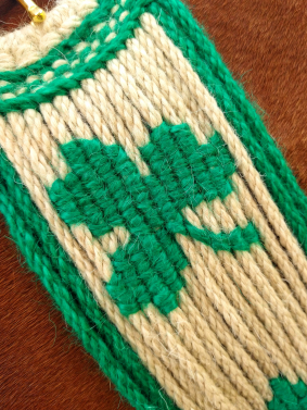 Mohair shamrock