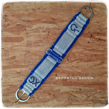 Custom double woven cutter style cinch