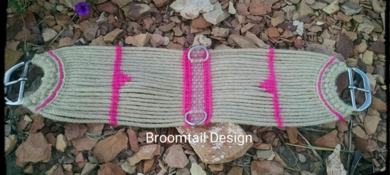 Extra wide buckaroo cinch
