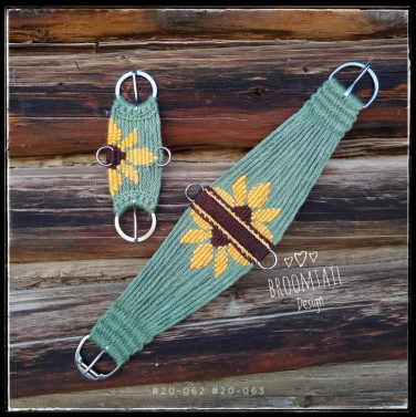 Sunflower Mohair Cinches