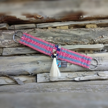 Mohair double woven cutter style cinch Mohair double woven cutter style cinch