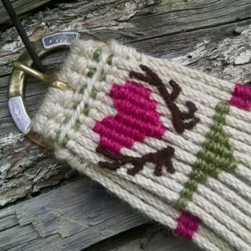 Custom cinch with silver overlaid buckles