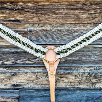 Double Woven Mohair Breastcollar