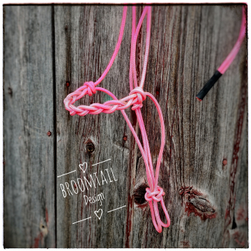 Hot Pink Rope Halter