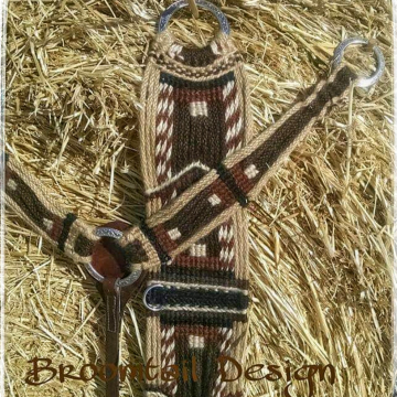 Custom Mule Back Cinch and Breastcollar