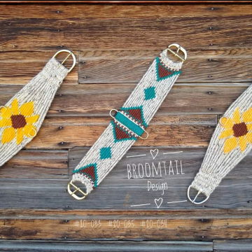 Tweed mohair cinches